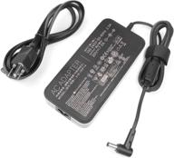 ⚡ powerful 150w 20v 7.5a charger adp-150ch b a18-150p1a compatible for asus rog g531gt g731gt fx505gt fx705gt fx505dd fx505dt fx505du fx705dd fx705dt fx705du with power cord logo