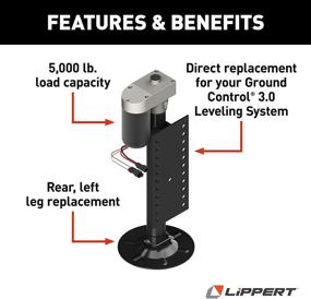 img 2 attached to AV системы автоматического выравнивания Ground Control 3.0 для дом на колесах - Замена заднего домкрата Lippert с эффектом Холла
