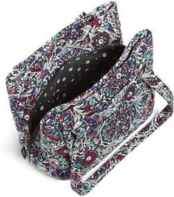 img 1 attached to 👜 Cotton Multi-Compartment Shoulder Satchel Purse by Vera Bradley