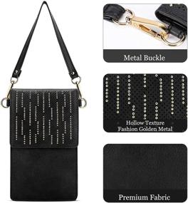 img 1 attached to 👜 Emoin Lightweight Leather Crossbody Shoulder Handbags & Wallets for Women - Perfect Crossbody Bags for Every Occasion