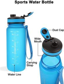 img 2 attached to GOX Sports Water Bottle Proof Outdoor Recreation