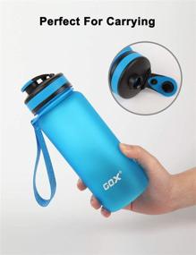 img 1 attached to GOX Sports Water Bottle Proof Outdoor Recreation