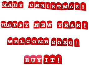 img 3 attached to Alphabet Stencils for Christmas Crafts: Perfect for Festive Occasions