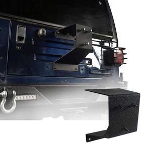 img 4 attached to 🔧 Высококачественный держатель запасного колеса u-Box для крышки багажника для моделей Jeep Wrangler YJ TJ LJ 87-06