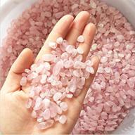 🪨 wayber irregular decorative pebbles crystal quartz stones - 1 lb/460g - perfect for aquariums, fish tanks, vases, air plants, succulent plant décor логотип