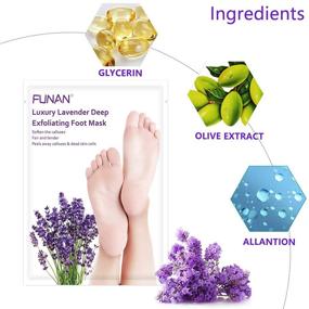 img 2 attached to Peeling Calluses Contain Lavender Exfoliating