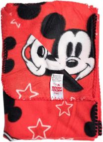 img 3 attached to Jay Franco Disney Mickey Mouse Plush Fleece Throw Blanket for Kids - 45x60 inches - High Quality and Cozy