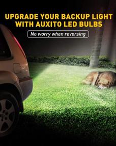 img 1 attached to 🔦 AUXITO 912 921 LED Bulbs Review: 20W 4000Lumens Backup Reverse Light, CANBUS Error Free, CSP 6-SMD Upgraded T15 906 W16W Replacement Bulb, Plug and Play, 6500K White, Pack of 2
