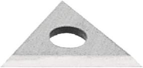 img 1 attached to Warner Carbide Triangle Scraper 828