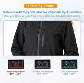 img 2 attached to Water and Wind Resistant Heated Vest by 🧥 WNPA for Men and Women – Ultimate Warm Clothing