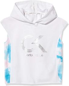 img 2 attached to 👚 Худи танк-топ Calvin Klein Performance для крупных девочек