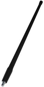 img 1 attached to 🚗 Flexible Rubber 13-Inch Replacement Radio Antenna Mast for 2007-2021 Jeep Wrangler - AM FM Signal Optimized