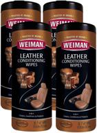 weiman leather wipes formula conditions logo