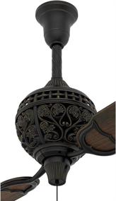 img 1 attached to 🔥 Hunter Fan Co. 18865 Hunter 1886 Indoor Ceiling Fan, Limited Edition, 60 inches, Pull Chain Control, Midas Black