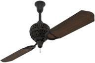 🔥 hunter fan co. 18865 hunter 1886 indoor ceiling fan, limited edition, 60 inches, pull chain control, midas black логотип