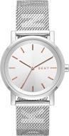 ⌚ dkny soho women's stainless steel dress quartz watch logo