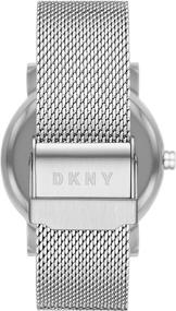 img 2 attached to ⌚ DKNY Soho Women's Stainless Steel Dress Quartz Watch