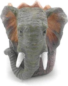 img 4 attached to Подставка для карандашей Ornerx Animal Elephant
