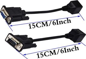 img 3 attached to 🔌 CGTime Serial Female Ethernet Console (18CM) - Enhanced Connectivity for Efficient Data Transfer