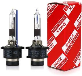 img 4 attached to 💡 DMEX D2R 35W 6000K Cold White Xenon HID Headlight Bulbs - 2pcs