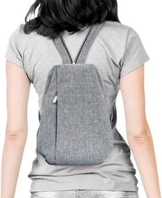 img 4 attached to 🎒 Compact and Stylish Women's Small Backpack Sling Bag: Perfect for On-the-Go Convenience!