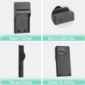 img 2 attached to ⚡ CCYC BLS-1/BLS-5 Replacement USB Fast Charger for Olympus PS-BLS1, BLS-50, PS-BLS5 Battery – Compatible with E-400, E-450, E-620, E-P2, E-P3, OM-D E-M10, Pen E-PL2, E-PL5, E-PL6, E-PL7 and More