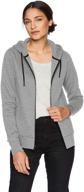 🧥 amazon essentials women's thermal-lined water-repellent full-zip hoodie logo