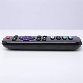 img 3 attached to Enhanced Replacement Remote for TCL Roku TV with Netflix, Sling, Hulu and Vudu Key: Compatible with 32S4610R, 50FS3750, 55UP120 and More