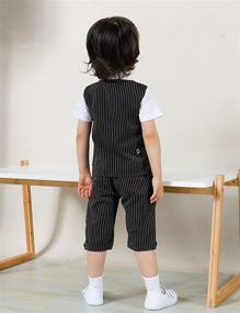 img 2 attached to 👔 Stylish Toddler Gentleman Outfit: Formal Boys' Clothing, Suits & Sport Coats for All Occasions