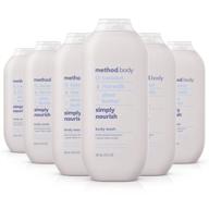 method simply nourish body wash - 18 oz (pack of 6) - variations in packaging logo