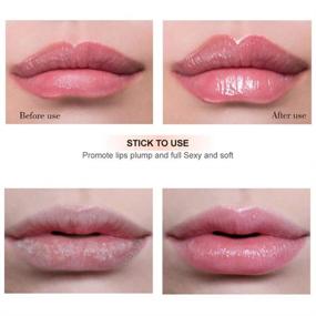 img 1 attached to 👄 Waqia Lip Plumper: Enhance Your Lips with Moisturizing Lip Gloss and Plumping Treatments for Fuller, Hydrated Beauty Lips (Strong)