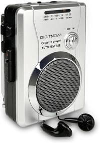 img 3 attached to 📻 Портативное карманное радио и аудиомагнитофон: DIGITNOW! Персональный плеер Walkman с встроенным динамиком и наушниками