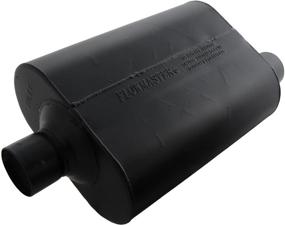 img 2 attached to 🚗 Flowmaster 952547 Super 40 Series Muffler: Enhanced Performance with 2.5 Inch In/Out Ports