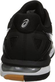 img 2 attached to ASICS Gel Tactic Volleyball Shoes: Black Silver Performance at its Best