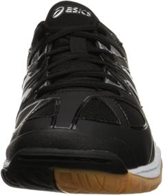 img 3 attached to ASICS Gel Tactic Volleyball Shoes: Black Silver Performance at its Best