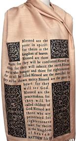img 4 attached to Christian Bible Verse Scarf Beatitudes