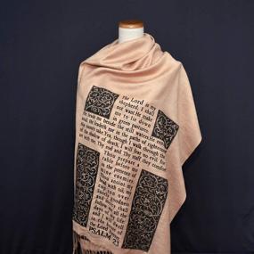 img 1 attached to Christian Bible Verse Scarf Beatitudes