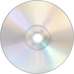 img 1 attached to 📀 PlexDisc CD-R 700MB 80-Minute 52x Shiny Silver Top Recordable Disc - Bulk Pack of 100 Spindle (FFP) - 631-105-BX