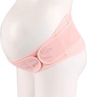 ultnice pregnancy belly support band - 1 pc belly bands for pregnant women, pink логотип