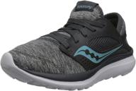 🏃 ultimate performance: saucony women's kineta running heather athletic shoes logo