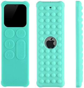 img 3 attached to Apple TV 4K 5th / 4th Remote (1Gen) Case – 📺 Pack of 3, Lightweight Silicone Cover for Siri Remote Controller, Anti-Slip Shockproof Protection