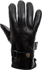 img 3 attached to Перчатки и варежки для мужчин: перчатки Pierre Cardin Commuter Black - улучшение ваших аксессуаров