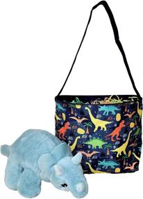 img 3 attached to Dinosaur Easter Basket Bucket 🦕 for Kids - Fabric Home Store