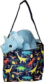 img 1 attached to Dinosaur Easter Basket Bucket 🦕 for Kids - Fabric Home Store