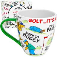 🏌️ love mug: golf mug - the perfect christmas gift for golfers - funny and novelty coffee cup for golf lovers logo