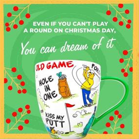 img 3 attached to 🏌️ Love Mug: Golf Mug - The Perfect Christmas Gift for Golfers - Funny and Novelty Coffee Cup for Golf Lovers