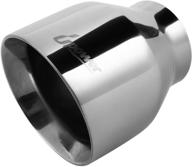 upower double exhaust stainless tailpipe replacement parts logo