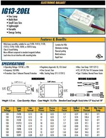 img 1 attached to 💡 Solo Lights Advanced Electronic Fluorescent Ballast