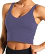 longline camisole removable wirefree fitness women's clothing logo