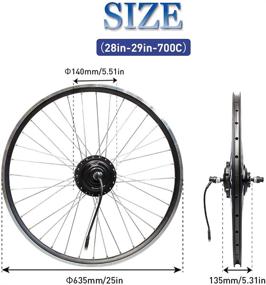 img 2 attached to EZKT Conversion Cycling Electric 700C29Inch